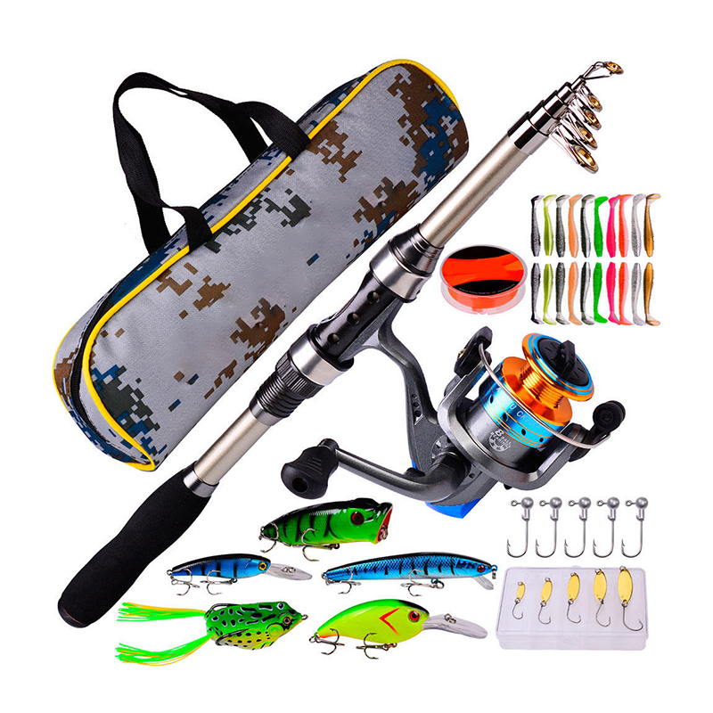 Fishing Rod Carbon Fiber - 낚싯대와 릴 콤보 카본 파이버 텔레스코픽