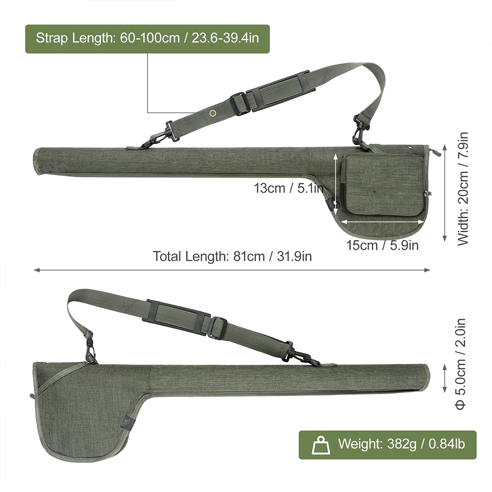 플라이 낚싯대 케이스 휴대용 낚시 도구 가방 캔버스 낚 - Fishing Rod Case 리뷰 및 가격