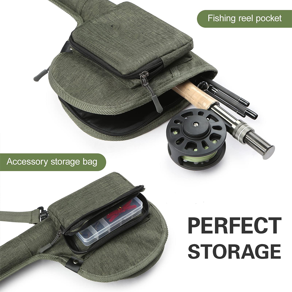 플라이 낚싯대 케이스 휴대용 낚시 도구 가방 캔버스 낚 - Fishing Rod Case 리뷰 및 가격